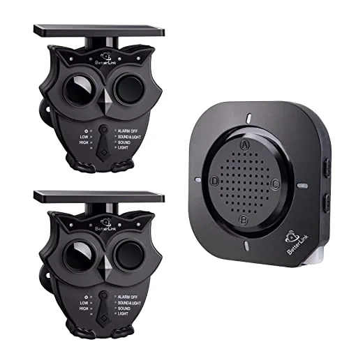 Betterlink 1R2S Solar Driveway Alarm 1/2-Mile Range