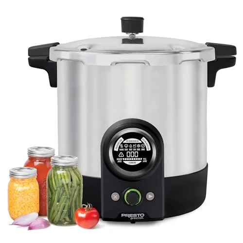 Presto 02153 23-Qt Digital Pressure Canner Auto-Temp