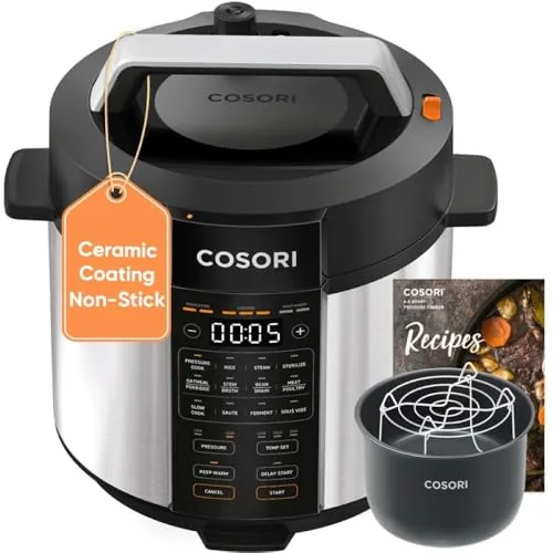 Cosori 6QT Pressure Cooker with Ceramic Inner Pot