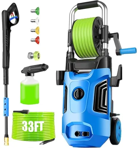 Imdot 4800PSI Electric Pressure Washer 33FT Hose