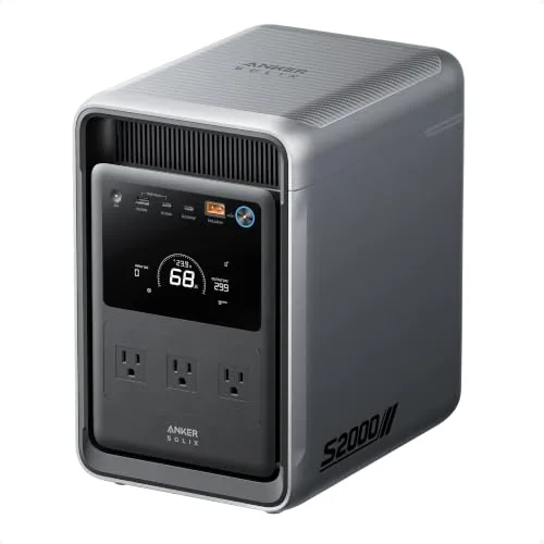 Anker SOLIX S2000 2,010Wh LFP Portable Power Station