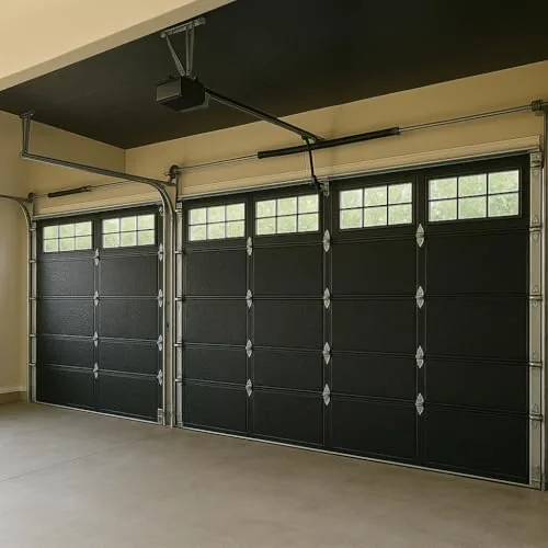 SmartGARAGE Reflective Garage Door Insulation Kit Black