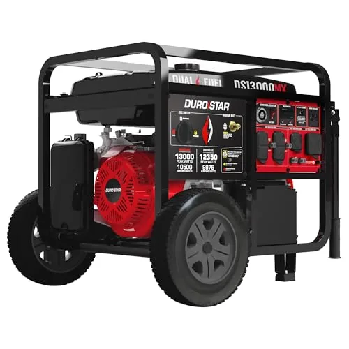 DuroStar DS13000MX 13000W Dual Fuel Generator