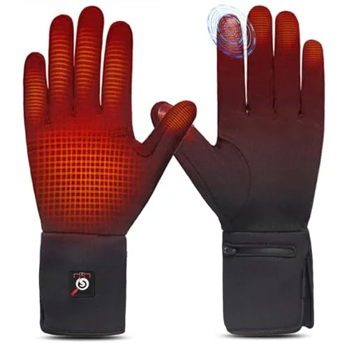 SAVIOR HEAT Heated Glove Liners 7.4V Rechargeable