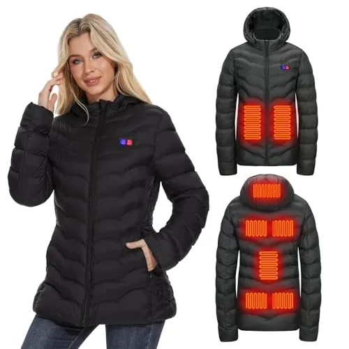 OAOA Innovation Heated Jacket 8 Zones 10000mAh Battery