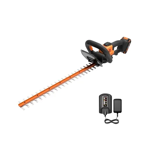 WORX WG261 20V 22-Inch Cordless Hedge Trimmer