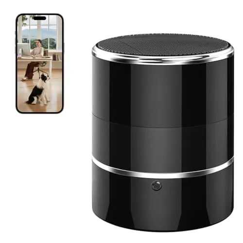 Aipmoz 2-in-1 Security Camera Bluetooth Speaker 240°