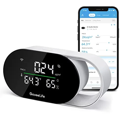 GoveeLife H5106 Smart Air Quality Monitor Wi-Fi