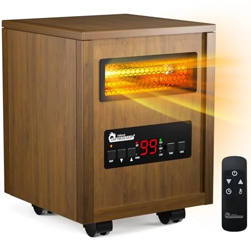 DR. Infrared DR-123 1500W Dual-Heat Portable Heater