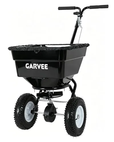EliteEdge 100LB Broadcast Spreader 12FT Wide Coverage