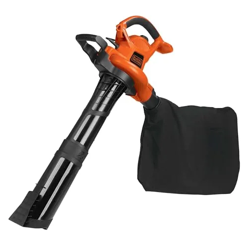 BLACK+DECKER BV6000 3-in-1 Electric Leaf Blower Vacuum