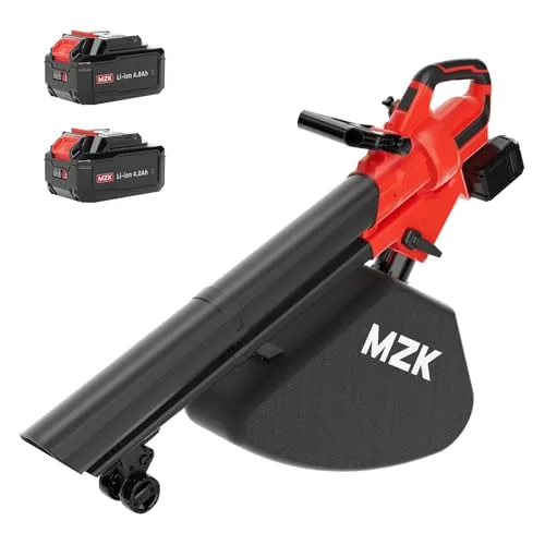 MZK 40V 3-in-1 Cordless Leaf Vacuum Mulcher 600CFM