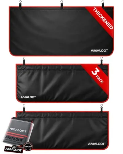 AMALOOT 3-Layer Magnetic Fender Cover Set