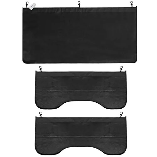 RUPSE 3-Piece Magnetic Fender Cover Set with Hooks