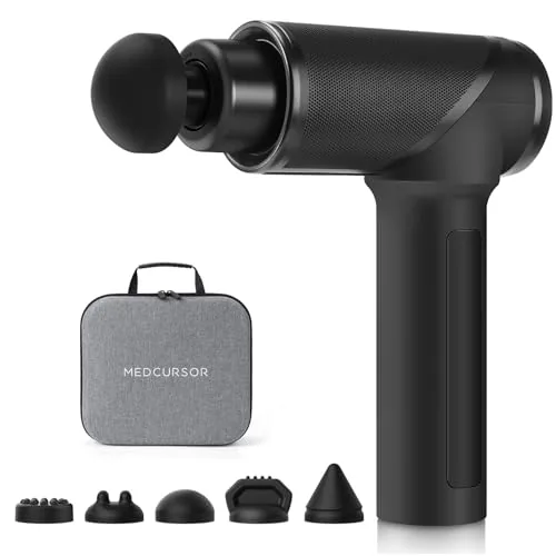 Medcursor Percussion Massage Gun 6 Heads Brushless Motor