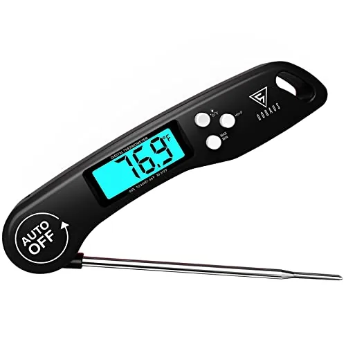 DOQAUS Instant Read Meat Thermometer with Backlit Display