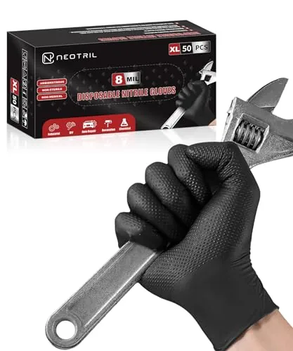 NEOTRIL 8mil Heavy Duty Nitrile Gloves 50-Pack