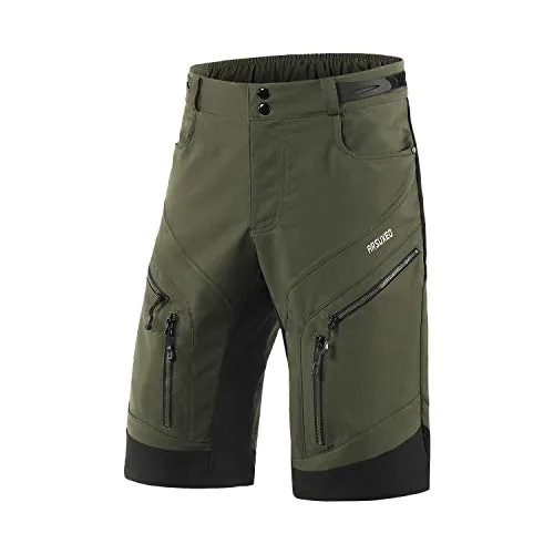 ARSUXEO 1903 MTB Shorts 6-Pocket Water-Resistant