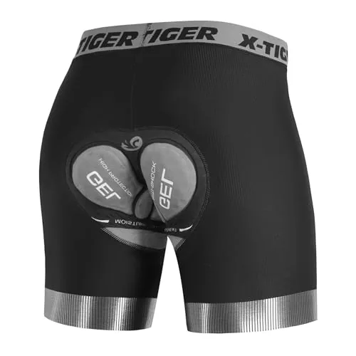 X-TIGER 5D Gel Padded Cycling Liner Shorts