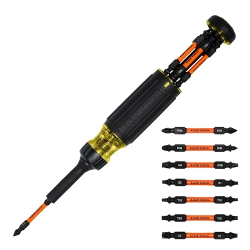 Klein Tools 32315HD 15-in-1 Impact-Rated Ratcheting Screwdriver