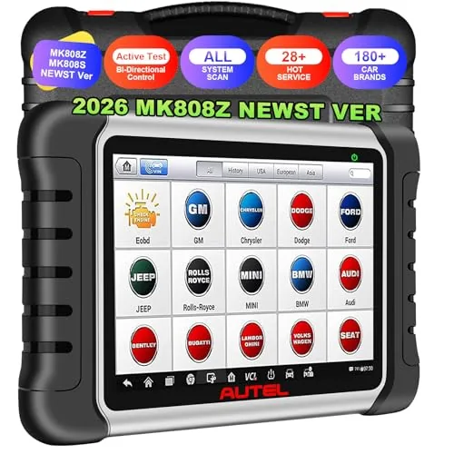 Autel MK808Z Bidirectional OBD2 Scanner with 28+ Services