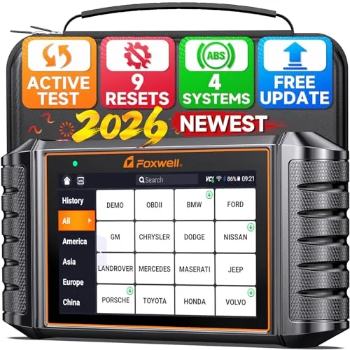 FOXWELL NT716 Bidirectional OBD2 Scanner 4-System