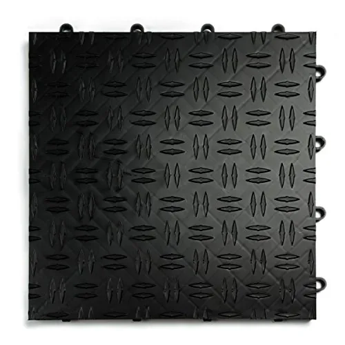 Big Floors GarageTrac 12x12 Interlocking Tiles 48-Pack