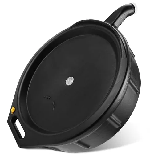 A-Outsanding 15-Qt Oil Drain Pan with Splash Guard