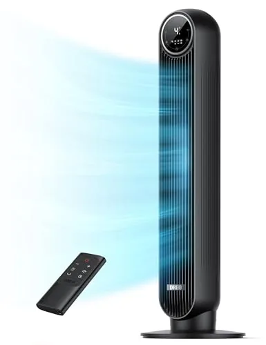 DREO Tower Fan 28ft/s DC Motor 8-Speed