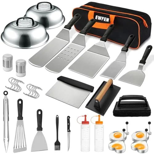EWFEN 35-Piece Flat Top Griddle Accessories Kit