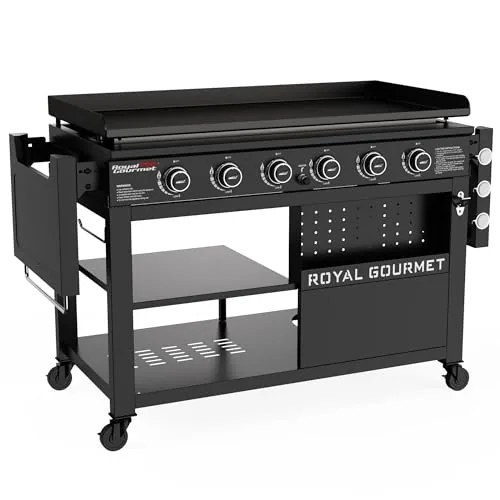 Royal Gourmet GB6000 6-Burner Propane Griddle 994 sq in