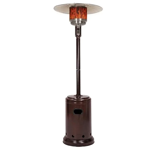 Amazon Basics 46,000 BTU Bronze Portable Patio Heater