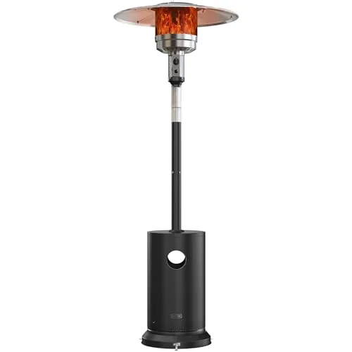 EAST OAK 50,000 BTU Patio Heater Round Table Design