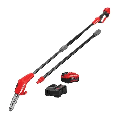 CRAFTSMAN V20 Cordless Pole Saw 14-Ft 4.0Ah