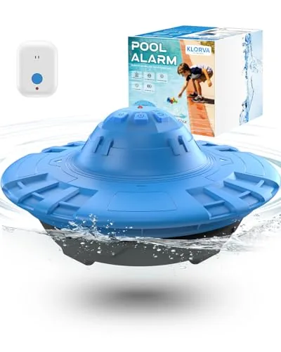 KLORVA Pool Alarm Floating Sensor 20x40ft Coverage
