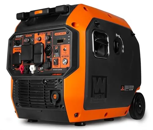 WEN DF680iX 6800W Dual Fuel Inverter Generator EV-Ready
