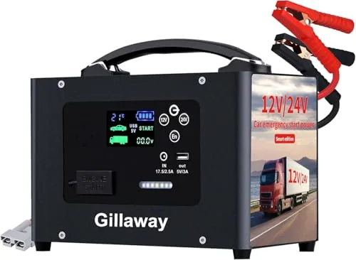 Gillaway V10-1 24V Jump Starter 10000A Dual-Voltage