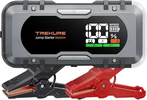TREKURE Beta04 8000A Jump Starter 27000mAh Power Bank