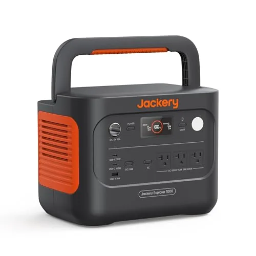 Jackery Explorer 1000 V2 1070Wh LFP Power Station
