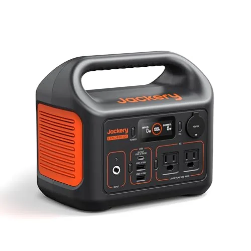 Jackery Explorer 300 LiFePO4 Portable Power Station 292Wh