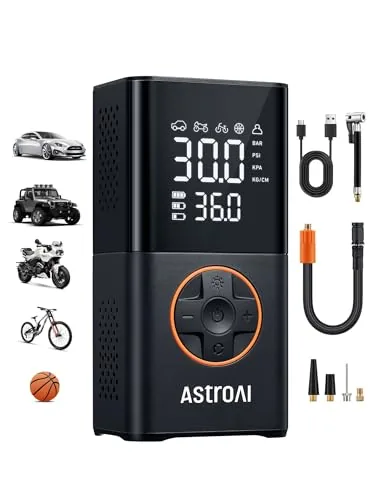 AstroAI L7 Cordless Tire Inflator 150PSI with TrueGauge