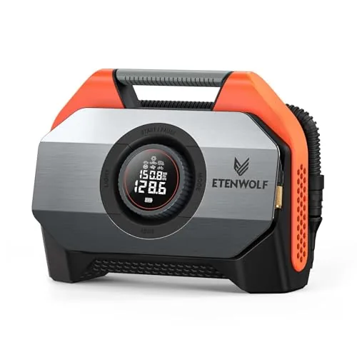 ETENWOLF Vortex S6 Cordless Tire Inflator 160 PSI