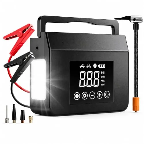 PASLDA Eco 4-in-1 Jump Starter 4000A 150PSI Inflator