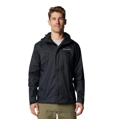 Columbia Watertight II Waterproof Rain Jacket Black