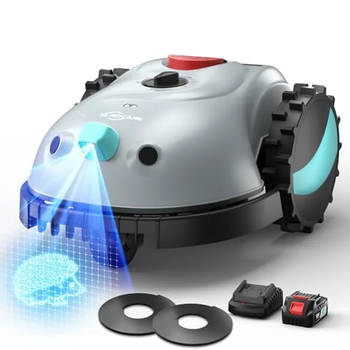 YARDCARE V100 Robot Mower with HD Vision Navigation