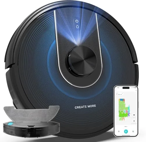 Bagotte G6 Robot Vacuum Mop with LiDAR Navigation