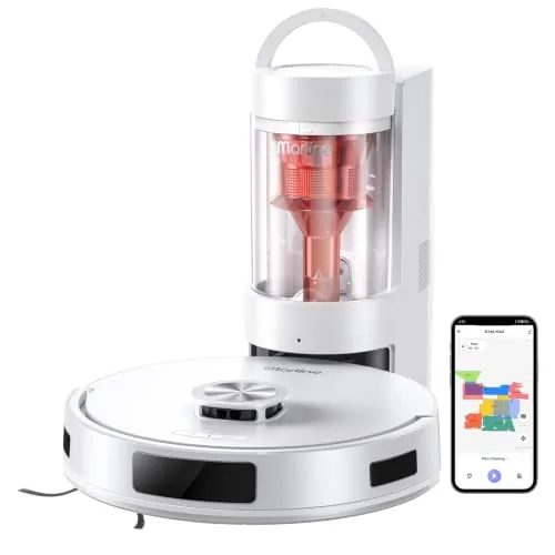 iMartine Robot Vacuum Mop with Self-Emptying Station