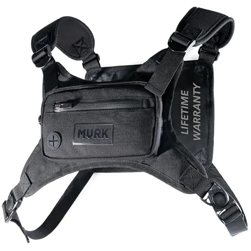 MVRK Running Vest Chest Pack with Reflective Detail