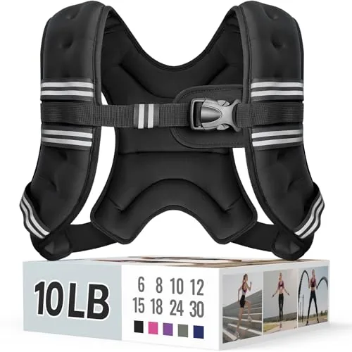 Zeerun Weighted Vest 10lb Neoprene Adjustable