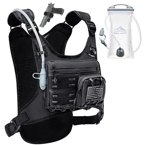 Zelvot Hydration Running Vest with 2L Water Bladder